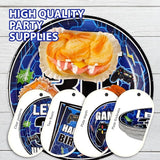96Pcs 30th Birthday Video Game Party Supplies Blue Video Game Paper
