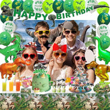 Dinosaur Birthday Party Supplies Decorations Include Backdrop