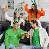 36 Pieces St Patricks Day Favors Set Including 12 Shamrock Glasses