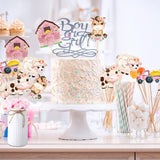 Hotop 30 Pcs Farm Animal Centerpiece Sticks Floral Animals Table