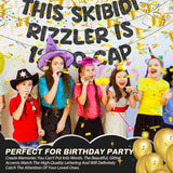 Fulmoon Pre Strung This Skibidi Rizzler Is 12 No Cap Glitter Banner