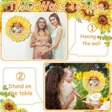 63 Pcs Sunflower Baby Shower Guest Book Alternatives Set Baby Shower