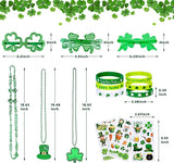 124Pcs St Patrick's Day Accessories Party Favor Set St Patricks Day