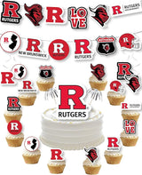 Rutgers Party Supplies for Football, Birthday Gift, Graduation Party