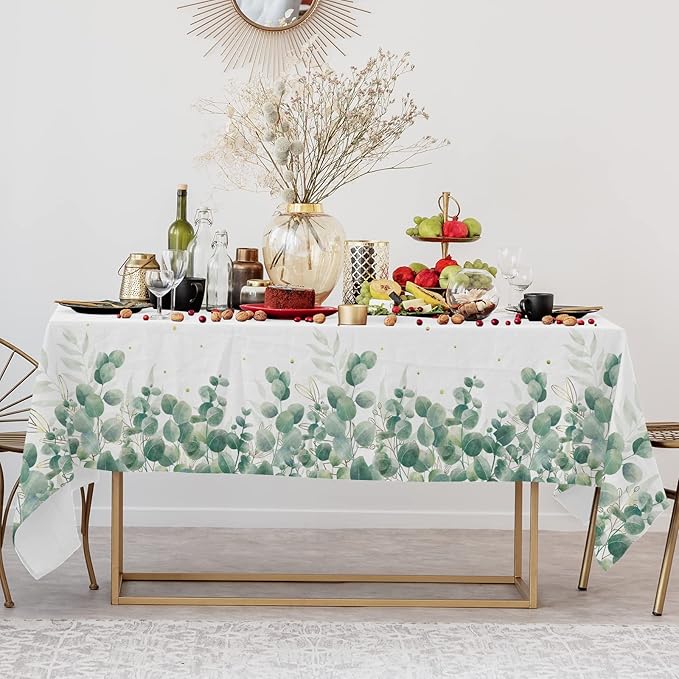 Sage Greenery Baby Shower Party Supplies Disposable Paper Plates