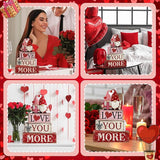 4 Pcs Valentine Day Table Decoration Gnomes Valentine Centerpiece