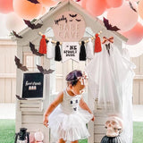 Halloween One Spooky Dude High Chair Banner Little Ghost Baby 1st