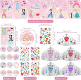 Princess Party Favors Including 12 Gift Bag 12 Stickers 12 Silicone
