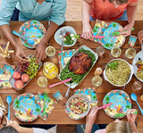 Hawaiian Luau Party Supplies Tableware Set Tropical Flamingo