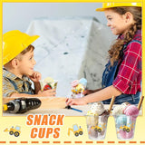 50 Pcs Construction Theme Birthday Party Supplies 9oz Construction