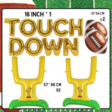 Football Party Decorations & with Football Goalpost Touch Down