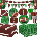 Football Party Decorations Includes Plates Napkins Cups Banner