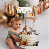 Jungle Safari Wild One High chair Banner HighChair ONE Banner