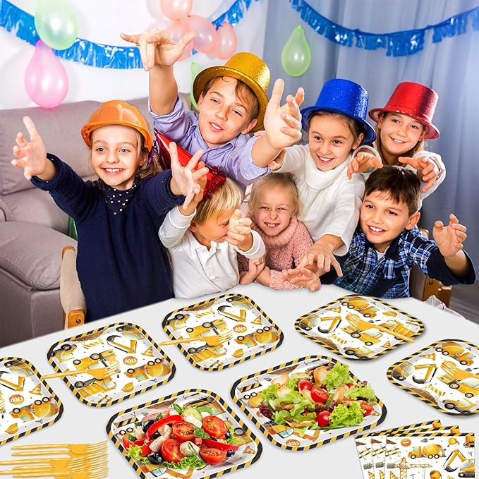 Construction Birthday Party Supplies Construction Theme Decorations