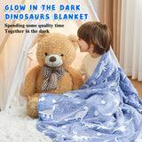 inhand Dinosaur Toys for Kids Glow in The Dark Dinosaur Blanket