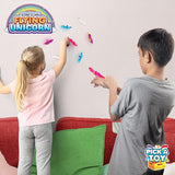 PICK A TOY Unicorn Slingshot Toys for Kids 24 Pack Stretchy Finger