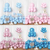 Amandir 153pcs Pink Blue Balloon Garland Arch Kit, Different Sizes 18