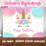 Pink Unicorn Party Decorations Kit 124Pcs Macaron Balloon Arch with
