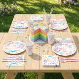 Unicorn Themed Party Decorations Supplies Rainbow Unicorn Themed