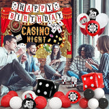 81 PCS Casino Theme Party Decorations Las Vegas Party Decorations