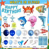 Under the Sea Birthday Party Decorations Supplies for Kids Ocean