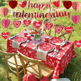 Valentine Day Plates Napkins Party Supplies Include Paper Plates