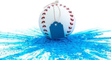 Winsharp Gender Reveal Baseball Single Balls Exploding Pink and/or #2