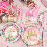 Princess Birthday Party Supplies Includes Banner Plates Tulle