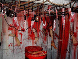 Halloween Party Decorations Bloody Banner Horror Scary Garland Decor