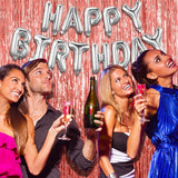 Rose Gold Party Decor 3 Pack - Bachelorette & Birthday Backdrop -