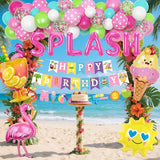 Summer Pool Beach Party Decorations, Splash Birthday Bash Party Suppli