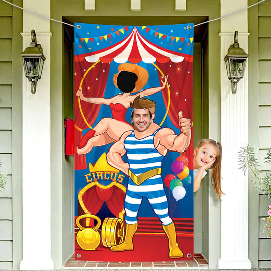 KatchOn, Large Carnival Photo Booth Backdrop - 72x36 Inch | Carnival