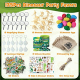 12 Sets Dinosaur Party Favors for Kids Birthday Magnifying Glasses