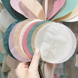 205 Ft Sage Green Dusty Rose Pink Khaki Beige Circle Dot Backdrop