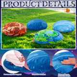 12 Pcs Cute Planet Floor Pillow 13.78 Inch Soft Planet