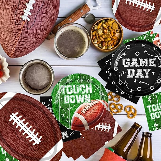 Football Birthday Party Decorations 178 Pcs Football Party Supplies