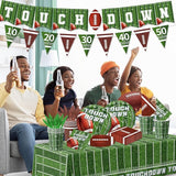 Football Party Decorations Football Plates Napkins Tablecloth Banner