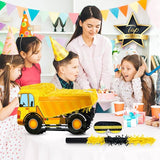 Small Dump Truck Pinata Bundle with a Blindfold and Bat 16 x 9 x 6.5