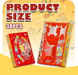 45 Pcs Movie Night Snack Tray with Popcorn Bags Movie Night Supplies