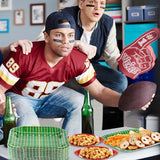 Tanlade 200 Pcs Football Paper Plates Football Party Decorations