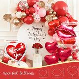 Valentine's Day Party Decorations Red Heart Romantic Love Happy