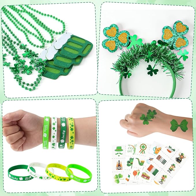 29Pack St Patricks Day Accessories St Patricks Day Decorations Green