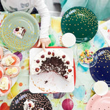 Serve 35 Guests Pink and Rose Gold Plates and Napkins Party