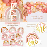 Boho Rainbow 1st Birthday Decorations Bohemian First Decorations