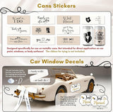 33 Pc Just Married Car Decorations Wedding Reception & Ceremony