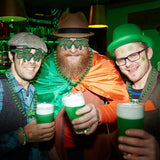 96Pcs St Patricks Day Party Favors Set Shamrock Glasses Necklaces