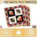 168PCS Casino Party Supplies for Girls Boys Kids Las Vegas Themed