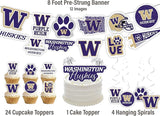 Washington Party Supplies for Football, Birthday Gift, Graduation