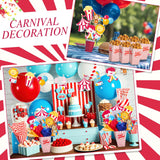 Weekgrat 6 Sets Circus Carnival Party Centerpieces Decorations Circus