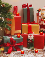 Homemory Red Tea Lights Candles Battery Operated, 200+Hour Flameless